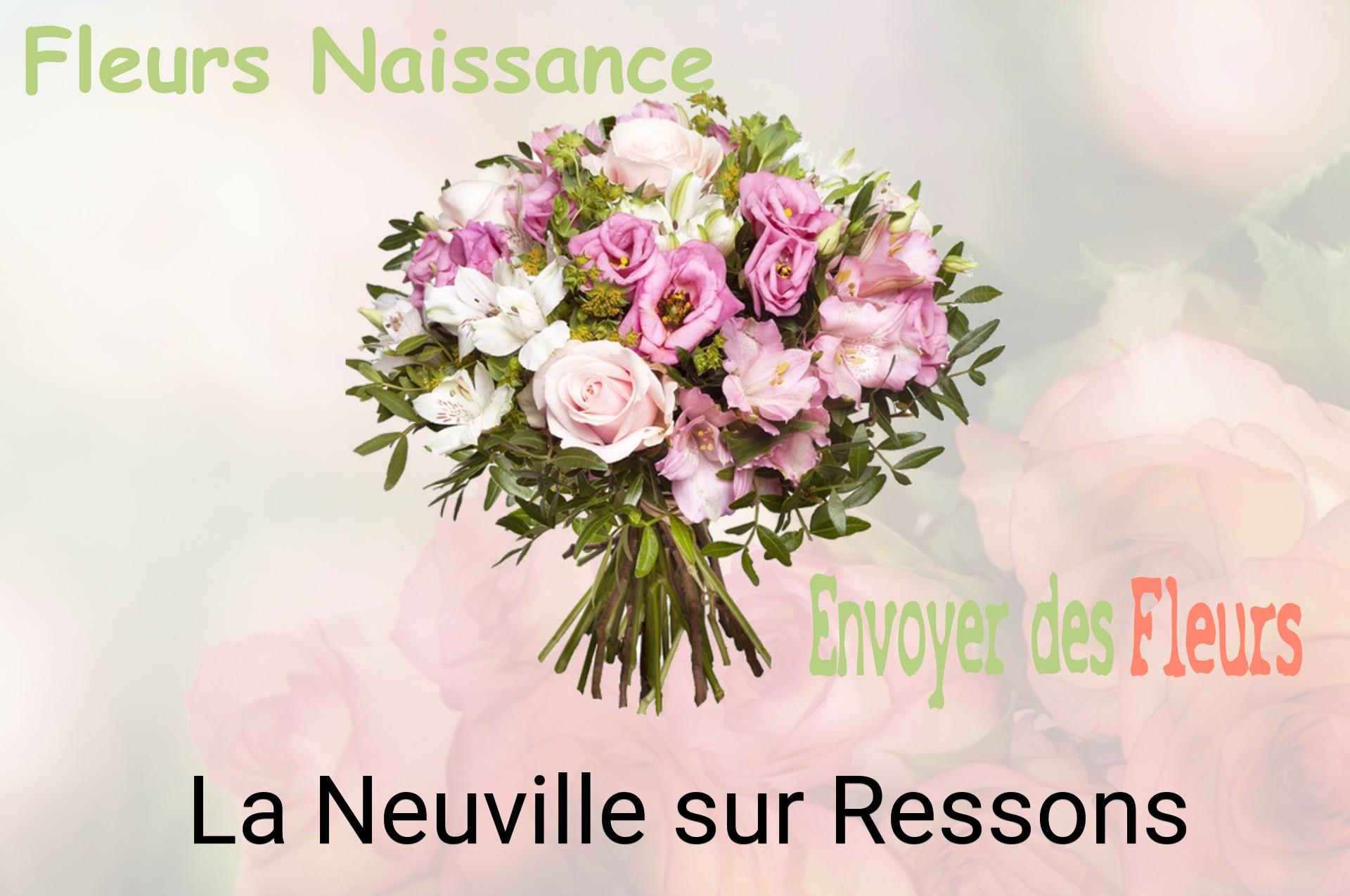 Bouquet de fleurs de naissance livré à La Neuville-sur-Ressons