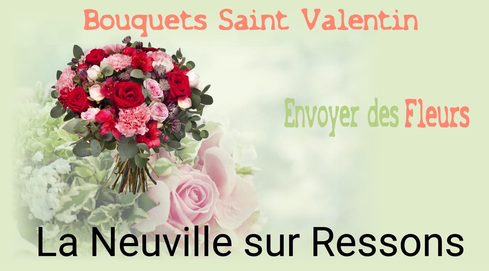Roses de Saint-Valentin livrées à La Neuville-sur-Ressons